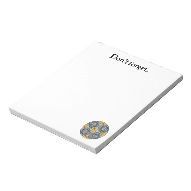 Bloco De Notas Arte do caleidoscópio do volume 11 (Invertido)