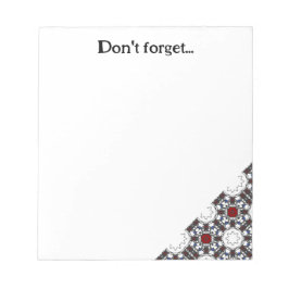 Bloco De Notas Arte do caleidoscópio do volume quatro