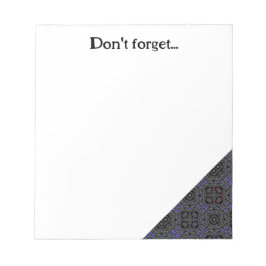 Bloco De Notas Arte do caleidoscópio do volume treze