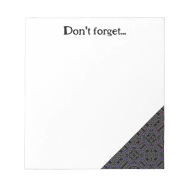 Bloco De Notas Arte do caleidoscópio do volume treze