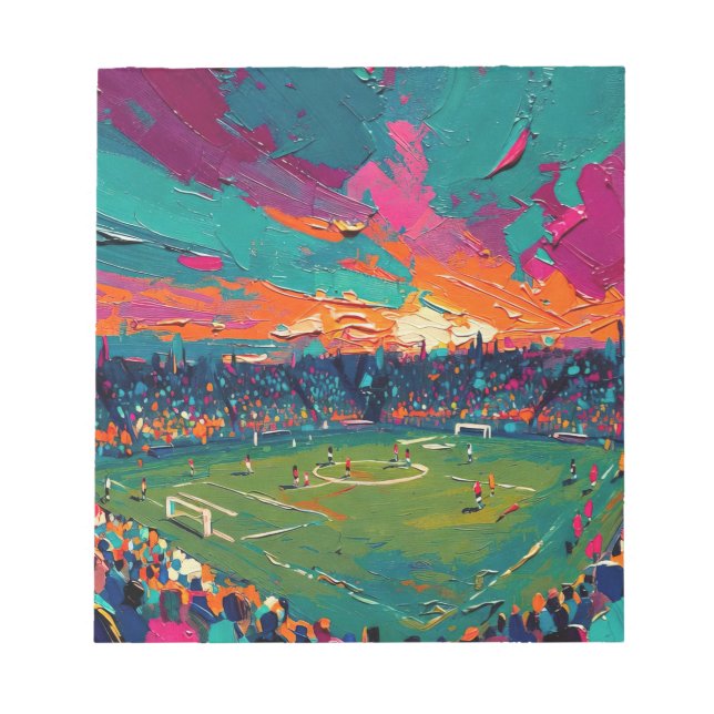 Bloco De Notas Arte do Futebol (#1) (Frente)