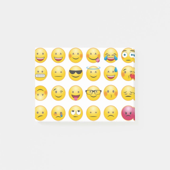 Bloco De Notas Arte Emoji (Frente)