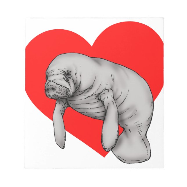 Bloco De Notas arte manateada (Frente)