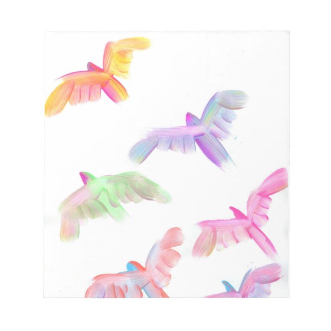 Bloco De Notas Artista do Autismo Candy Waters (Frente)