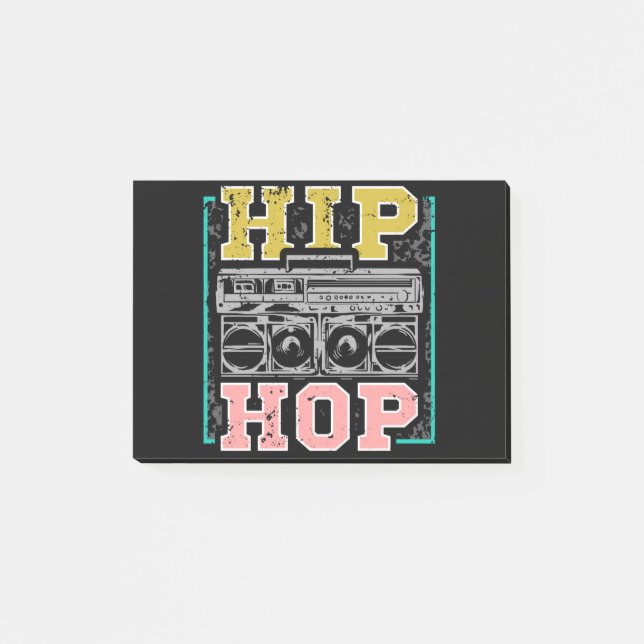 Bloco De Notas Artistas Hip Hop Cassettes Rap (Frente)