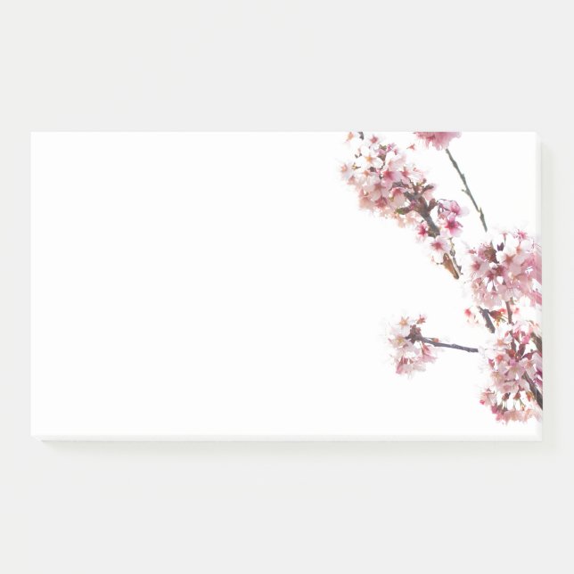 Bloco De Notas Árvore de Cereja Blooming (Frente)