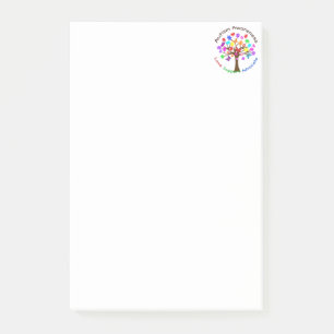Bloco De Notas Árvore de Consciência do Autismo