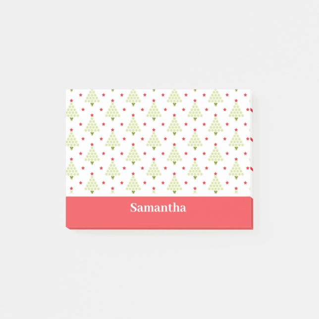 Bloco De Notas Árvore de Natal (Frente)