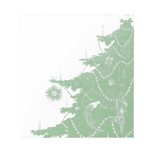 Bloco De Notas Árvore de Natal (Frente)