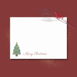 Bloco De Notas Árvore de Natal