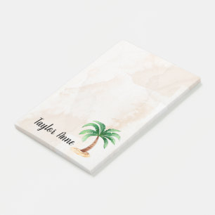 Bloco De Notas Árvore Palm Personalizada