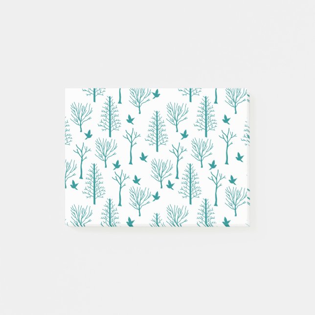 Bloco De Notas Árvores de inverno (Frente)