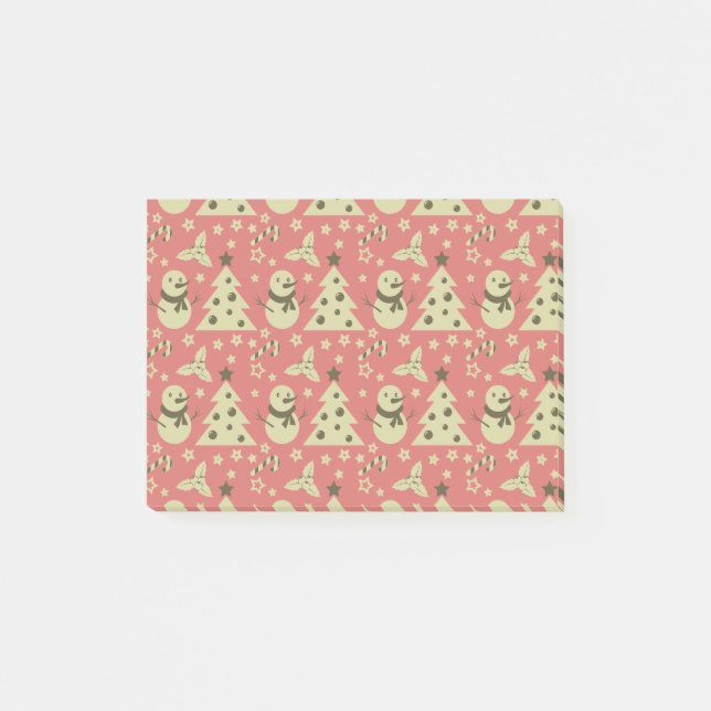 Bloco De Notas Árvores de Natal holandesas (Frente)