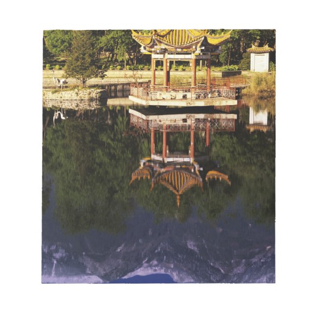 Bloco De Notas Ásia, China, Yunnan, Dali. Montanhas Cangshan (Frente)