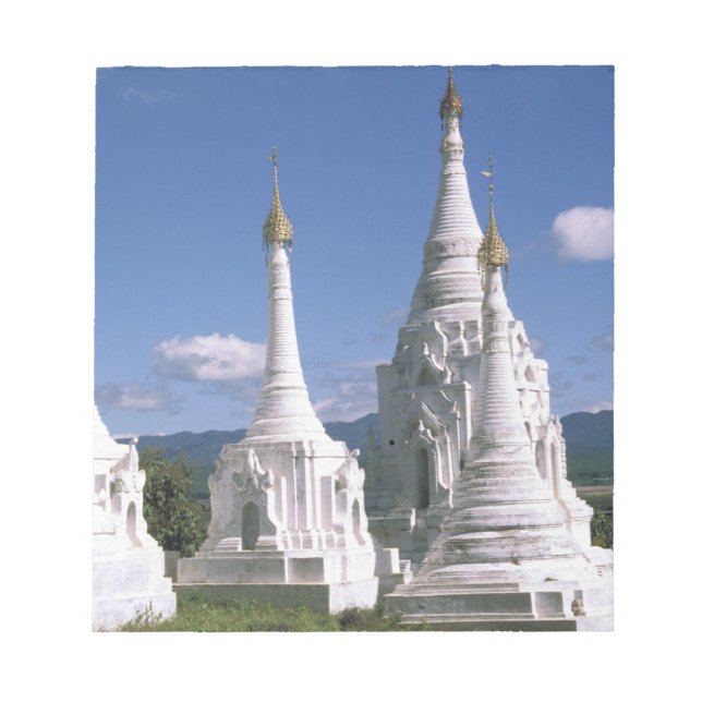 Bloco De Notas Ásia, Mianmar, Lago Inle. Pagodes. 2 (Frente)