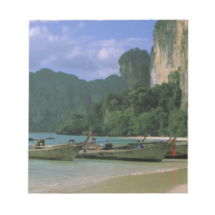 Bloco De Notas Ásia, Tailândia, Krabi. Praia de West Railay,