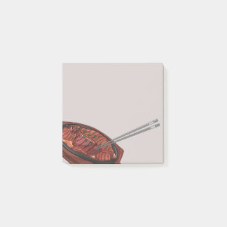 Bloco De Notas Asian Food 12 Sticky Notes