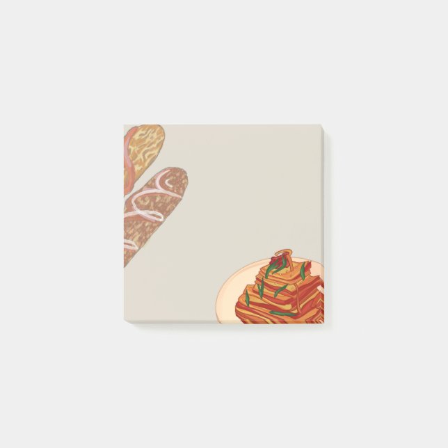 Bloco De Notas Asian Food 16 Sticky Notes (Frente)