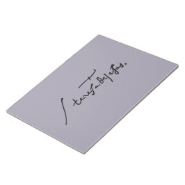 Bloco De Notas Assinatura da Rua Theresa de Avila Heilige Theresa