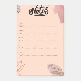 Bloco De Notas Ästhetischer Schreibblock für Notizen & Orga