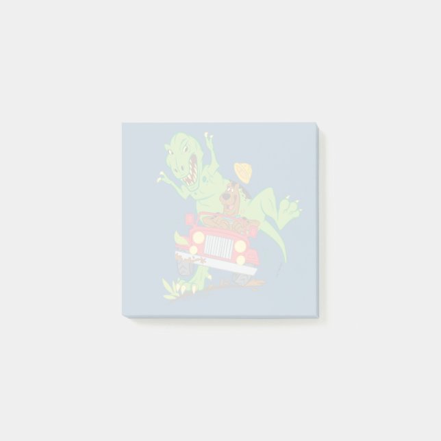 Bloco De Notas Ataque T-Rex Scooby-Doo (Frente)