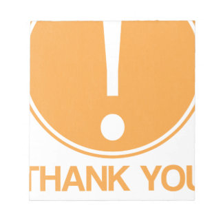 Bloco De Notas Atenção, obrigado sua atenção