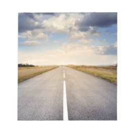 Bloco De Notas Atingir a estrada