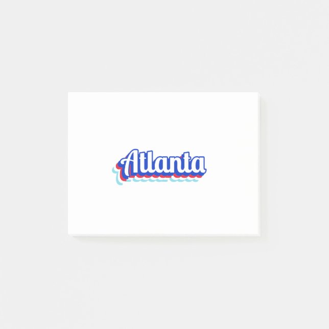 Bloco De Notas Atlanta Vintage (Frente)