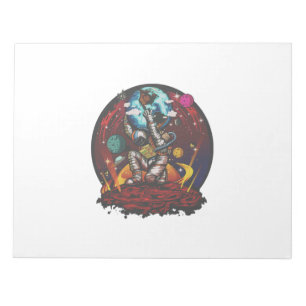 Bloco De Notas Atlas Space Man