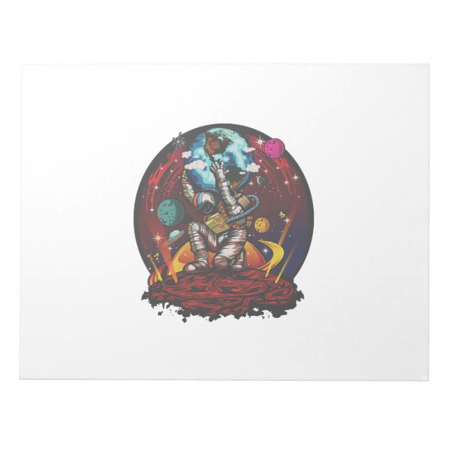 Bloco De Notas Atlas Space Man (Frente)
