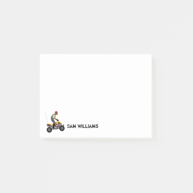 BLOCO DE NOTAS ATV (Frente)