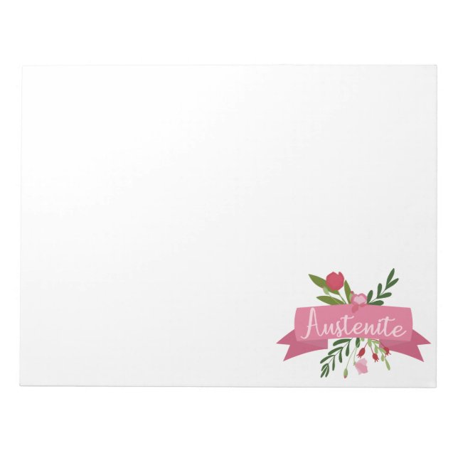 Bloco De Notas Austenite II (Frente)