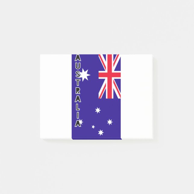 Bloco De Notas Austrália (Frente)