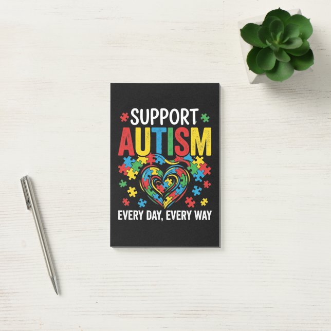 Bloco De Notas Autism awareness (Escritótio)