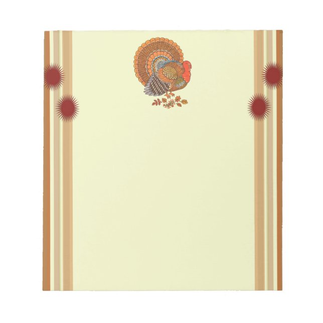 Bloco De Notas Autumn Colunas Turquia Sai (Frente)