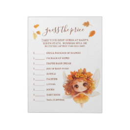 Bloco De Notas Autumn Fairy Woodland Adivinha O Preço
