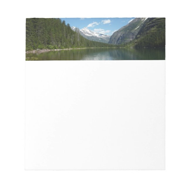 Bloco De Notas Avalanche Lake I no Parque Nacional Glacier (Frente)