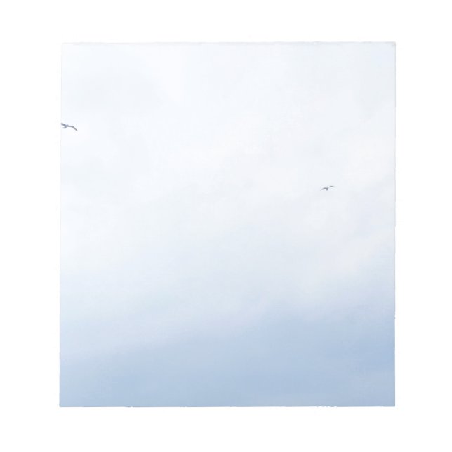 Bloco De Notas Aves do Céu Azul (Frente)