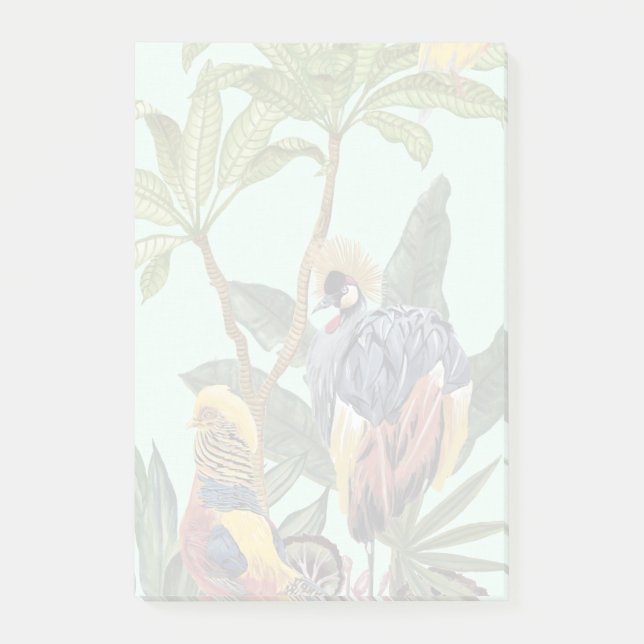 Bloco De Notas Aves no Paraíso - Aves Grandes (Frente)