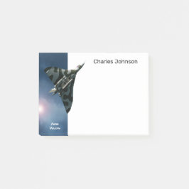 Bloco De Notas Avião militar, Avro Vulcan, seu nome