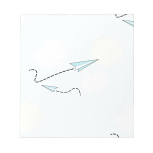 Bloco De Notas aviões de papel