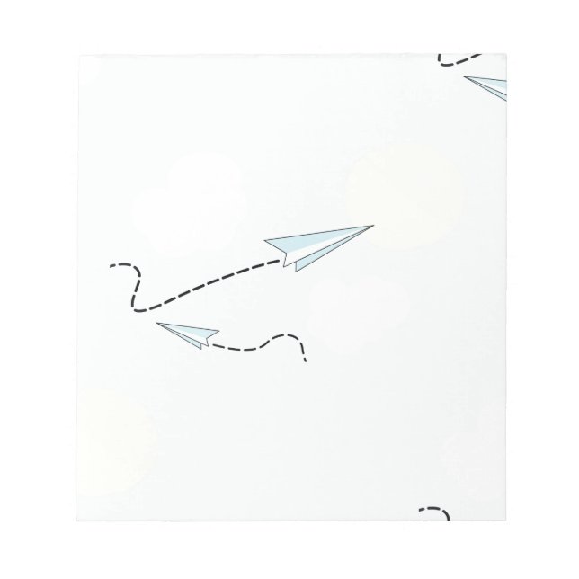 Bloco De Notas aviões de papel (Frente)