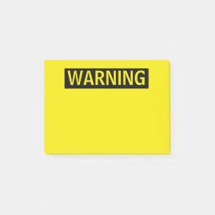 BLOCO DE NOTAS AVISO