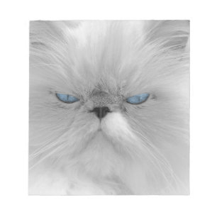 Bloco De Notas Avô mau do gato mal-humorado