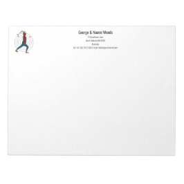 Bloco De Notas Ax Throwing