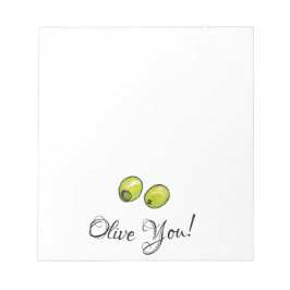 Bloco De Notas Azeitona