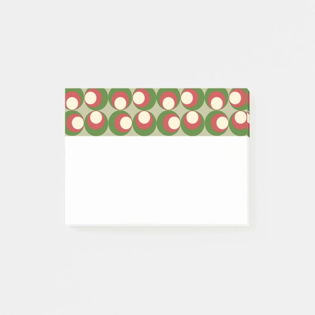 Bloco De Notas Azeitonas de Natal  (Frente)