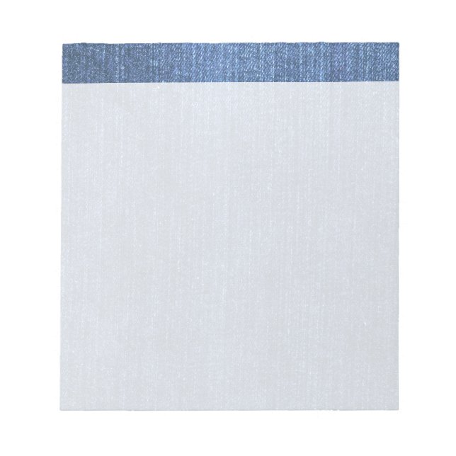 Bloco De Notas Azul de Ganga (Frente)