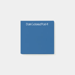 Bloco De Notas Azul escuro