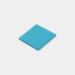 Bloco De Notas Azul-esverdeado (cor sólida)